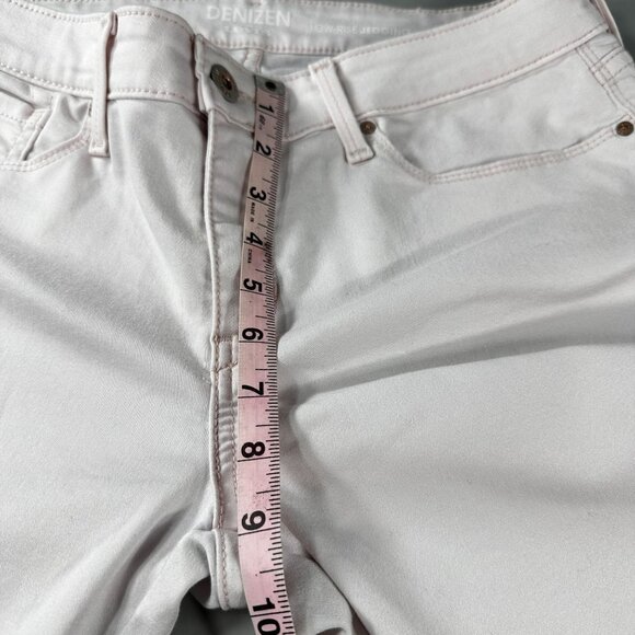Denizen Levis Denim Stretch Jeans Low Rise Jeggings Straight Women White - Picture 3 of 16